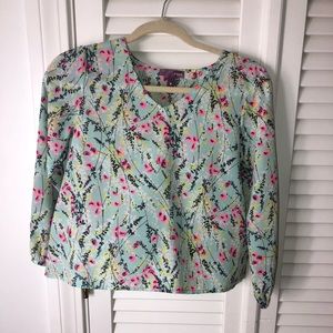 AQUA BLOUSE from Bloomingdales